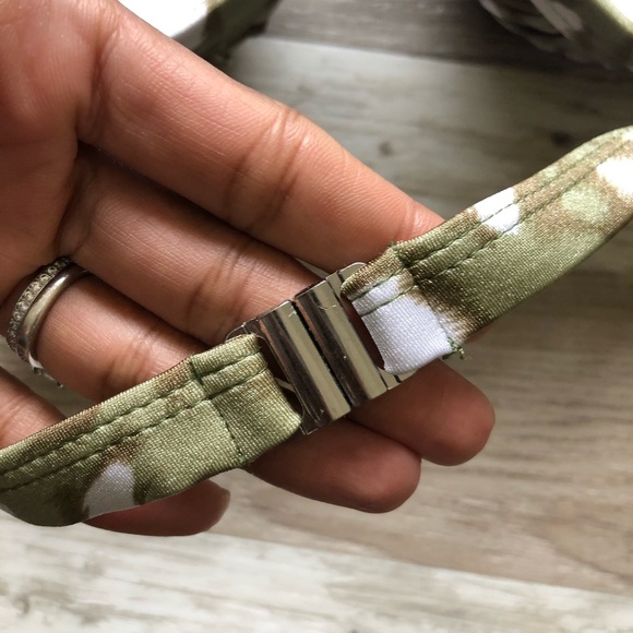 NWT Women’s Green Leopard Print 2 Piece Bikini - Picture 11 of 15